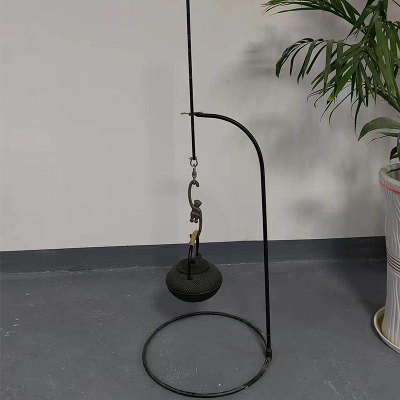 铁壶挂钩架子可伸缩落地铁艺烧水壶吊架汤盆自在鹿角钩围炉茶桌,五金/工具,吊钩/抓钩,淘宝优惠券,粉丝福利购,淘宝优惠卷