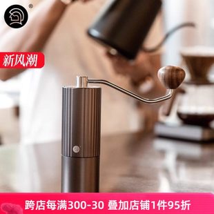 不锈钢er咖啡机芯Z3h户外家用手动咖啡研磨机六角磨手摇磨豆机o