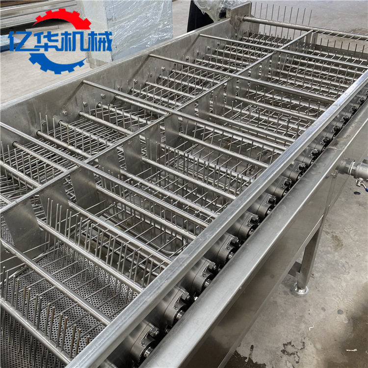 亿华香油果子油炸机 代替手工的油条油炸机 连续式炸油条专用设备