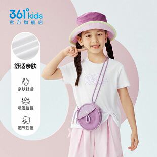 361童装女童短袖T恤针织衫2026夏季新款萌趣小童运动休闲儿童上衣