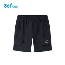 361°儿童薄款男童短裤运动风休闲夏季梭织裤子百搭五分裤
