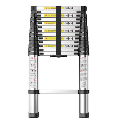 家用便携竹节升降梯工程梯阁楼楼梯直梯一字梯子单面伸缩梯铝合金
