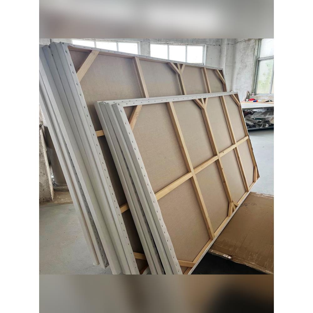 定制大尺寸油画框亚麻布框定做加厚内框画布带框丙稀画框包邮