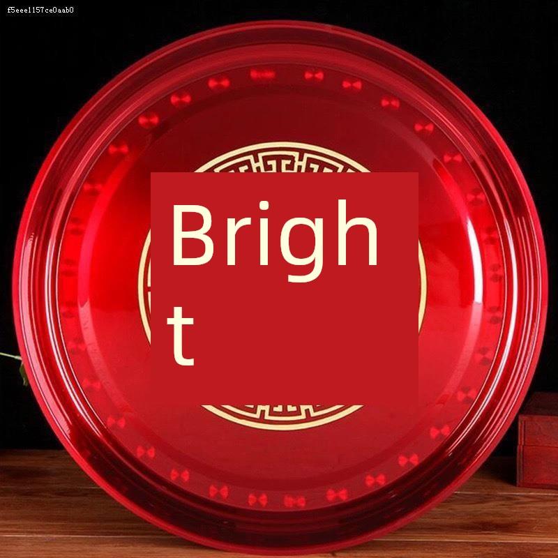 新型不锈钢婚礼盘，婚礼糖果盘，新娘茶盘，水果点心，红盘，饺子