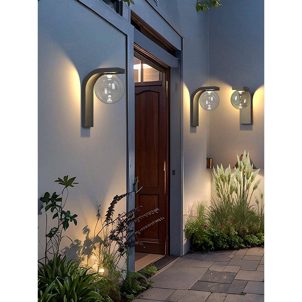 户外防水花园灯太阳能墙灯墙灯门头灯通道灯阳台露台花园墙灯