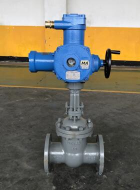 矿用隔爆型电动闸阀 智能型MZ941H-16C-DN200防爆等级Exd IMB