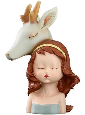 创意北欧风格装饰品房间书桌桌面ins风简约拍照小摆件少女心小物