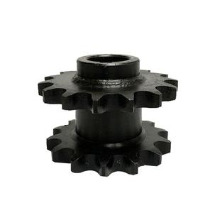 不锈钢链轮双排传动链轮齿轮输送链轮厂家生产多种规格链轮