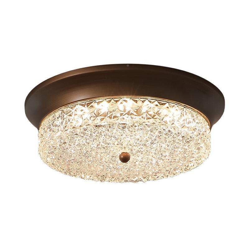 复古吸顶灯乡村圆537卧美室灯简约大形气餐厅书式房灯新款氛围感