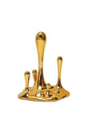 现代轻奢极简抽象树脂水滴亚克力艺术摆件客厅玄关样板房软装饰品