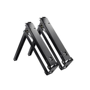 缓冲折叠换鞋凳配件玄关椅连接件下翻柜隐形隐藏支架折叠五金配件