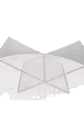 简约现代透明亚克力收纳杂志书架摆件样板房间陈列展示架软装饰品