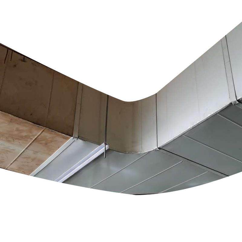 厂家设计中央空调不锈钢通风管道方形风管工厂车间排气风管除尘管