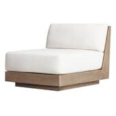 户外沙发庭院定制防水防晒露天花园户外家具休闲室外柚木沙发组合