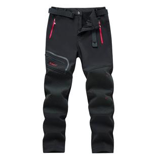 6833高弹夏季速干裤户外登山裤弹力薄款快干长裤子时尚爬山裤大码