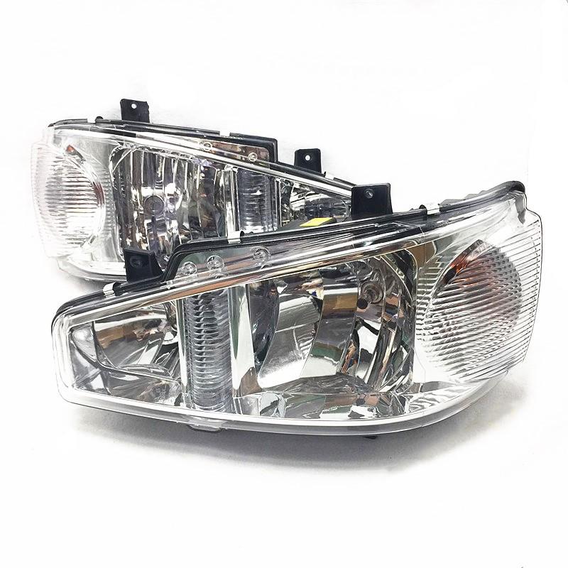 适于一前汽解放6大灯总成解J放J6水晶前大灯前调后调大用灯原装