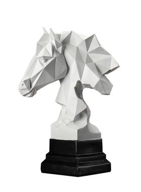 北欧ins风文艺几何马摆件创意家居客厅电视柜酒柜装饰品房间摆设