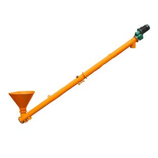 粉煤灰颗粒219管式干粉沙子蛟龙提升机绞龙上料机水泥螺旋输送机