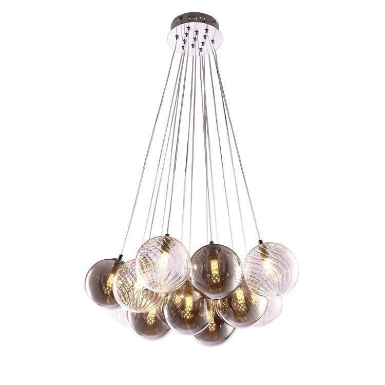 泡泡客厅吊灯北欧玻璃球设计师loft公寓别墅复式楼梯间挑空餐厅灯,家装灯饰光源,智能吊灯,淘宝优惠券,粉丝福利购,淘宝优惠卷