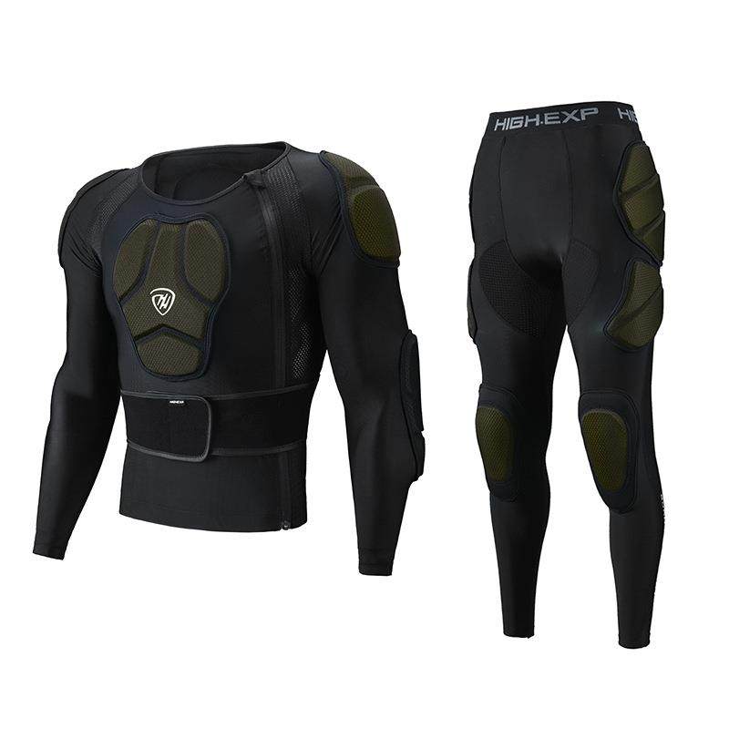 至高滑雪护甲衣单双板运动护肩护臀护膝防摔衣滑雪护具男内穿护甲