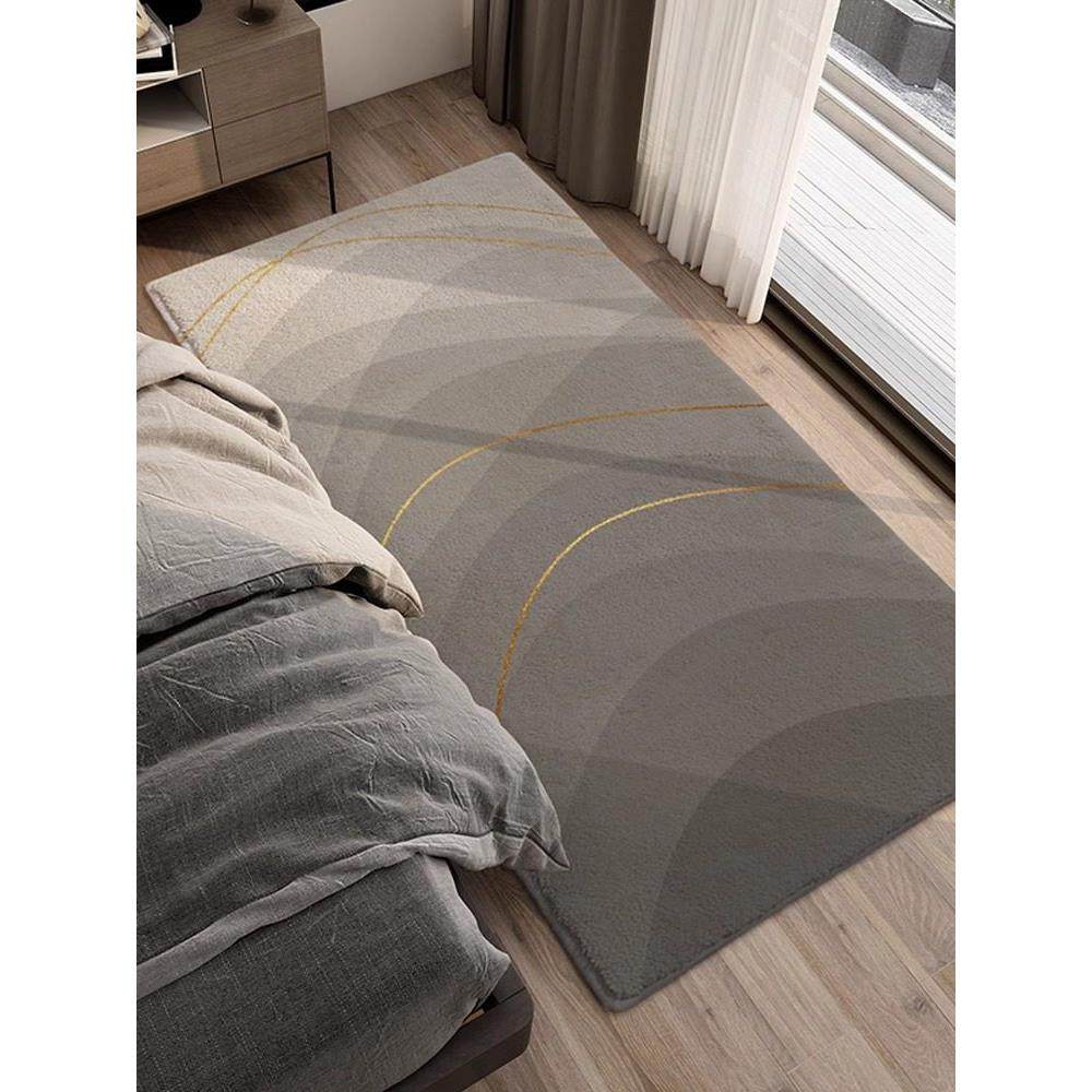 仿羊绒卧室床边地毯长条床边毯客厅沙发茶几毯2025新款书房隔音垫,居家布艺,地毯,淘宝优惠券,粉丝福利购,淘宝优惠卷