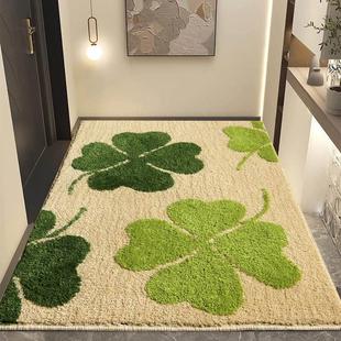 加厚绒毛入户门地垫进门地毯门口脚垫卧室门垫除尘吸水防滑垫可洗