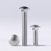 大头马车螺栓304不锈钢半圆方颈螺丝货架螺钉扁头四方M4M5M6M8M12