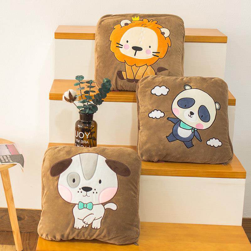 折叠抱枕被子两用大号车载办公室午睡毯可收纳靠枕毛毯子二合一,居家布艺,抱枕被,淘宝优惠券,粉丝福利购,淘宝优惠卷