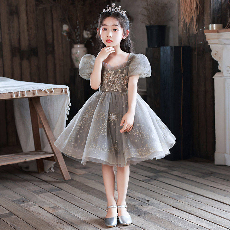 泡泡袖女童礼服冬季新款儿童主持人花童婚礼小女孩钢琴演奏演出服,童装/婴儿装/亲子装,儿童礼服,淘宝优惠券,粉丝福利购,淘宝优惠卷