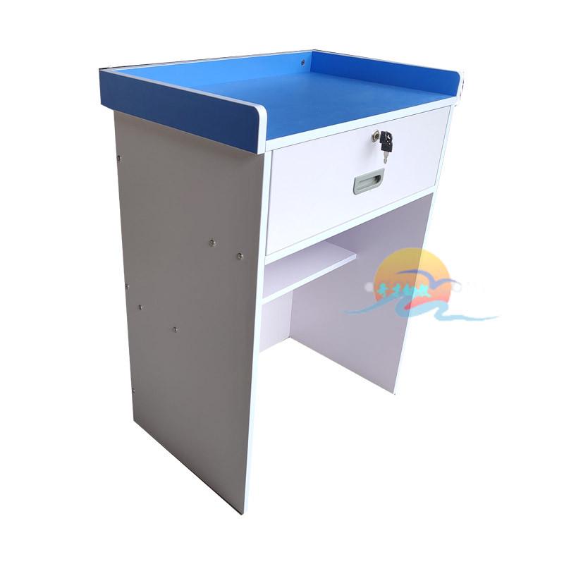 讲台课桌中小学年幼儿园中讲桌教师演讲台培训班讲课桌公司多媒体