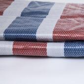 彩条布防水篷布油布三色遮阳布塑料布雨布防水布防雨布篷布防晒布