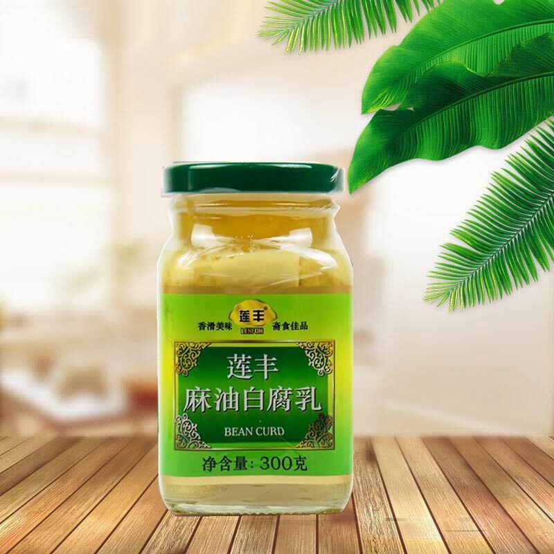莲丰麻油白腐乳300g 下饭豆腐乳 3A腐乳霉豆腐火锅烟熏臭豆腐乳