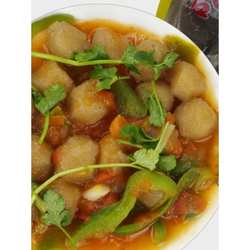 网红吕梁临县方山特产土豆和合黑楞和愣子黑愣子炒恶水晶丸子包邮