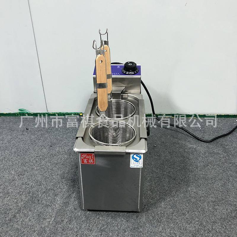 台式电热煮面机商用2头煮面炉麻辣烫锅电煮面锅二头煮面机