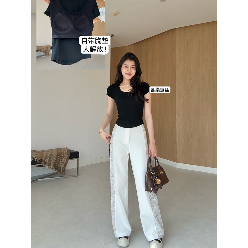 张阿星【解放套装】自带胸垫修身显瘦TW425X02257