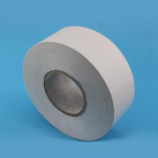 热敏合成半纸不干胶热胶敏可移YNV合成纸不干80磨μm透明砂PVC不