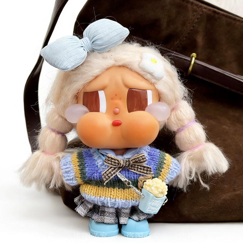 哭娃衣服crybaby vacation系列搪胶公仔娃衣蝴蝶结头饰毛衣套装穿,模玩/动漫/周边/娃圈三坑/桌游,潮玩娃衣,淘宝优惠券,粉丝福利购,淘宝优惠卷