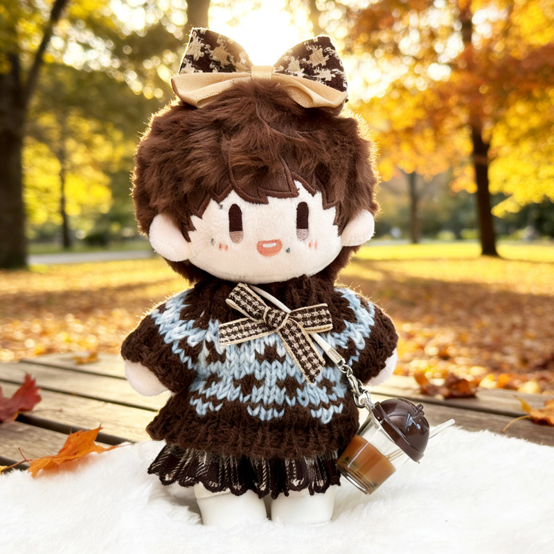 现货16cm周深属性周可可棉花娃娃衣服娃衣头饰毛衣裙子套装换装,模玩/动漫/周边/娃圈三坑/桌游,潮玩娃衣,淘宝优惠券,粉丝福利购,淘宝优惠卷