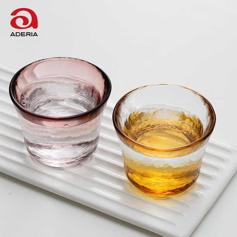 清酒杯日本进口石塚硝子手工烧酒杯玻璃冷酒杯小酒盅白酒杯玻璃杯-封面