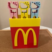 拼豆豆专用笔可爱拼豆笔2.6mm单双针60豆笔镊子工具kitty