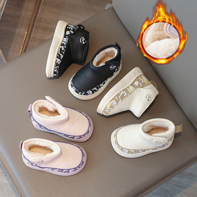 户外婴童雪地靴宝宝靴子2025冬