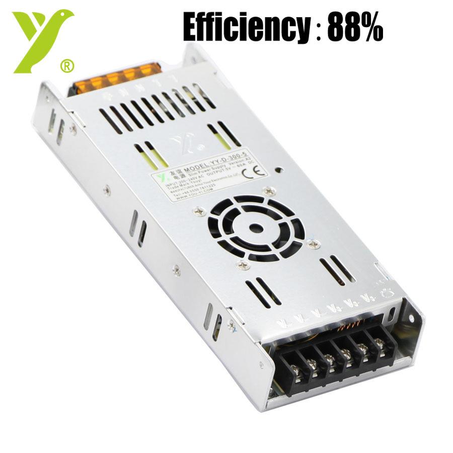 室内开关电源led超薄电源300W5V60A显示屏