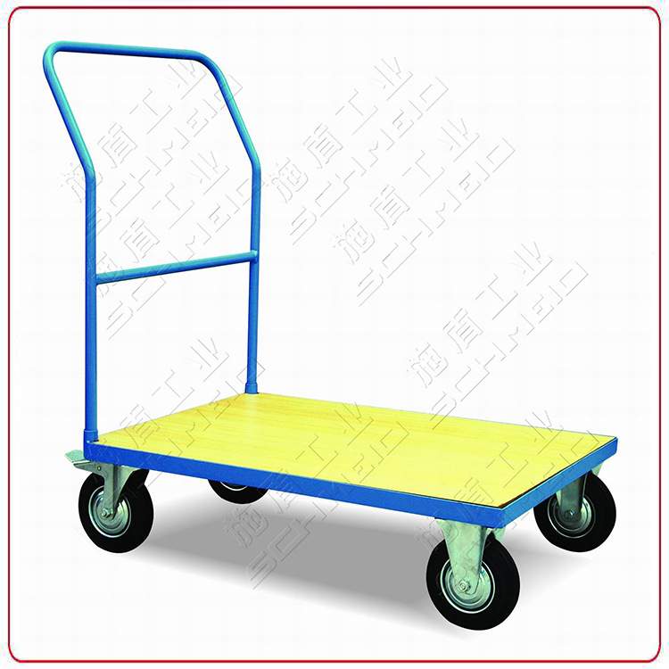 Schmeid施盾CJ50A木平板推车 扶手可插拔CJ50B木质台面平板台车