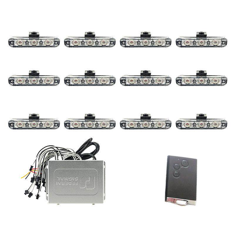 ：信号频闪灯超薄警示灯中网爆闪灯改装灯800(200)-V312H