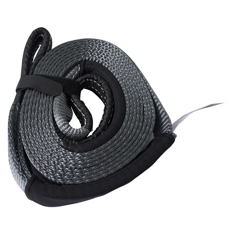 60mm 10t 涤纶拖车带牵引绳 tow straps