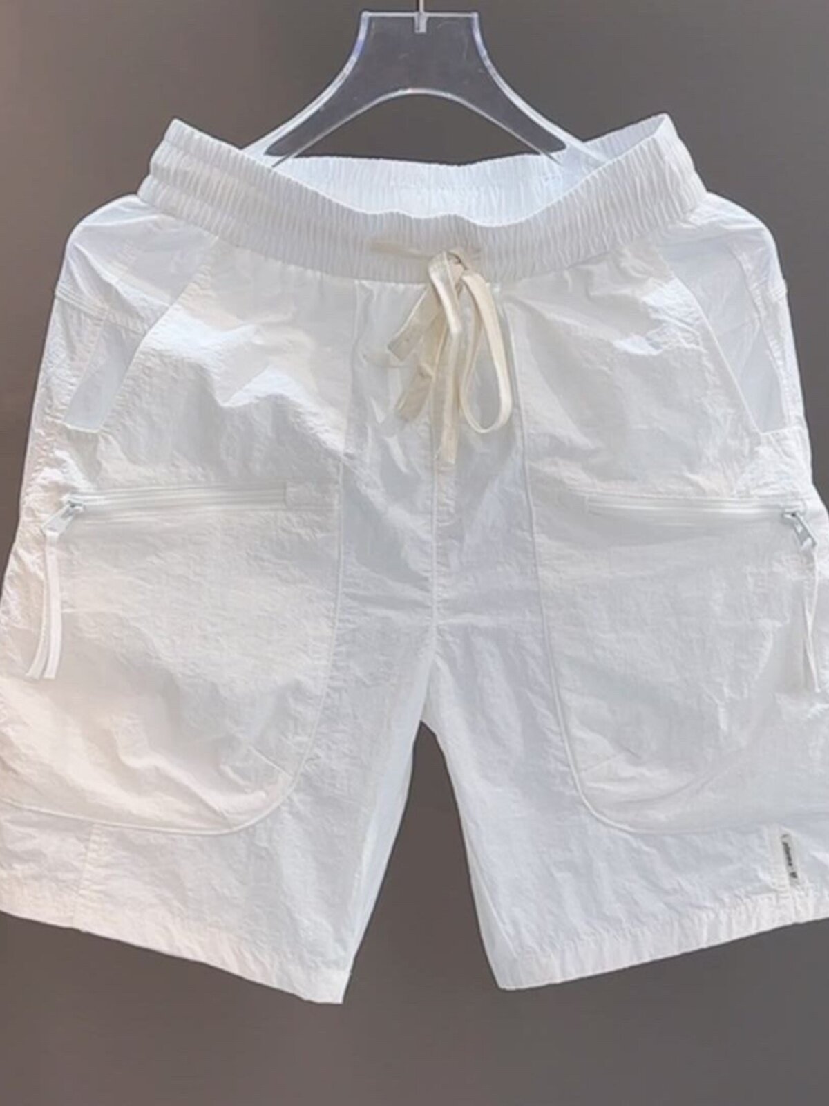 300 POUNDS PLUS SIZE MENS SUMMER FASHION BRAND MENS WORKWEAR SHORTS 2024 QUICK-DRYING NEW LOOSE PANTS 2