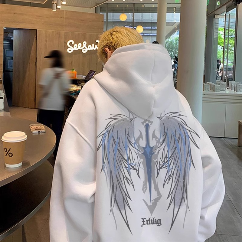 特大码300斤连帽外套男秋冬