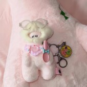 王源周边同款 小哈哈HUG娃钥匙包包挂件小玩偶毛绒公仔棉花娃娃女