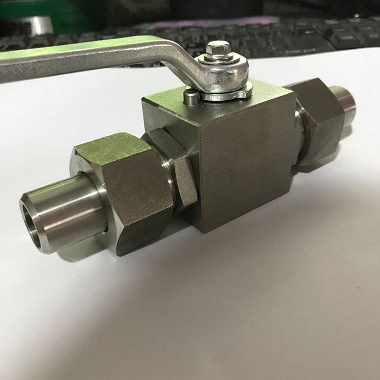 304不锈钢高压液压球阀手动开关阀门khb yjzq-g1/2 2/3/4/6分1寸