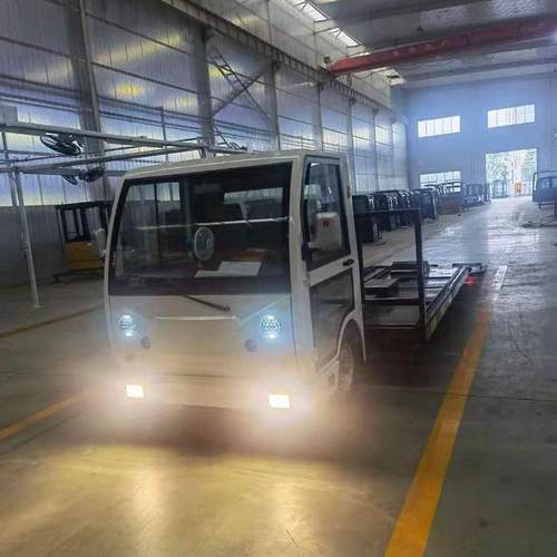 欧能转运车 纯电动大吨位的转运车电动平板拉货车 厂区平板车